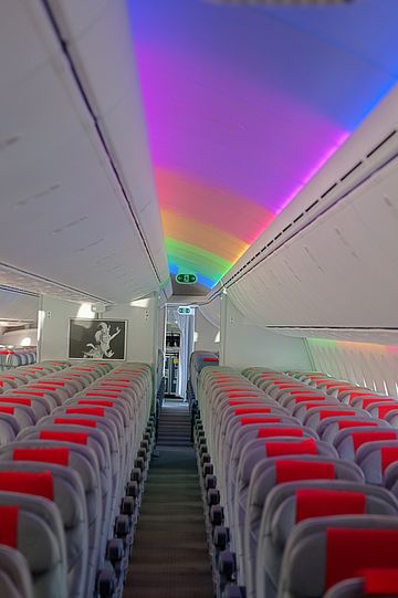 787 Dreamliner Interior Norwegian