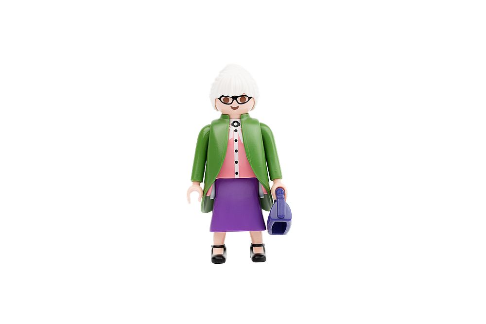 Playmobil  Figuren   moderne Frau Oma 