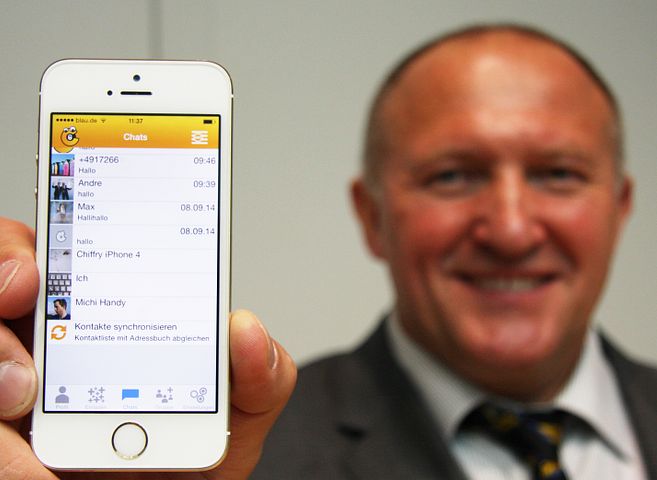 Leonid Gimbut stellt sichere Kommunikations-App Chiffry für iPhone vor