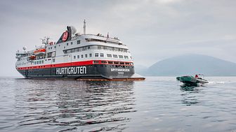 HEADING FOR WEST AFRICA: MS Spitsbergen offer big experiences by small ship. Photo: Verena Meraldi/Hurtigruten Expeditions