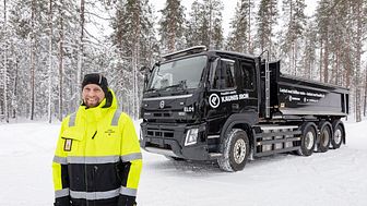 Lars Wallgren, Kaunis Iron med en eldriven lastbil
