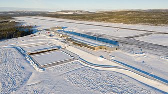 Scandinavian Mountains Airport öppnade i december 2019.