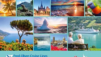 ‘The World At Your Doorstep’ with Fred. Olsen Cruise Lines’ free door-to-door transfers in 2017/18 