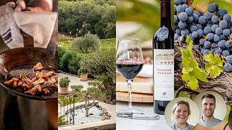 Välkommen till en härlig upplevelse med franska viner från Provencal och en gourmetmiddag som förstärker intrycken.