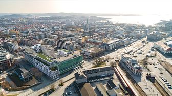 Visualisering Citybox Kristiansand. Bilde: 3D Estate.