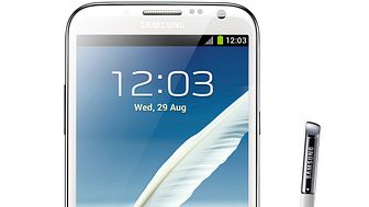 Samsung Galaxy Note II nu i butik