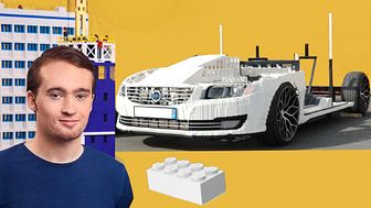 David Gustafsson, Professionell Legobyggare som byggt Volvon med ABS fälgar