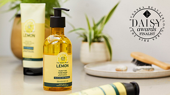 Lemon Purifying Hand Wash finalist i Årets Kroppsprodukt i Daisy Beauty Awards 2022!