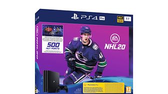 PlayStation 4 Pro och EA SPORTS™ NHL® 20-bundling släpps den 13 september. 