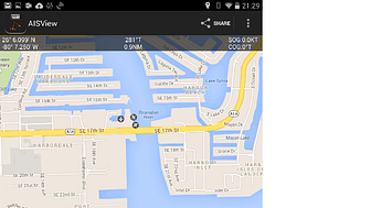 Digital Yacht develop AISView app for Android devices