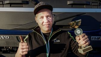 Felix Karlson från Hultsfred vinnare i kvaltävlingen till Yrkes-SM i Söderhamn