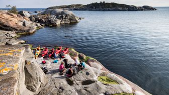 Den svenska naturnära livsstilen är ett starkt inslag i Visit Swedens marknadsföring av Sverige. Foto: Henrik Trygg.