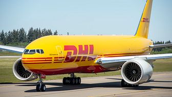 DHL Express' nye Boeing 777 fly