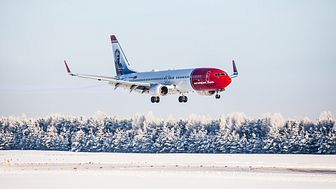 Norwegians Boeing 737-800. Foto: Norwegian/Jørgen Syversen.