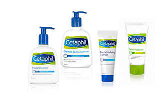 Cetaphils produkter finns för både ansikte och kropp, med en gemensam faktor; de är alla effektiva men milda.