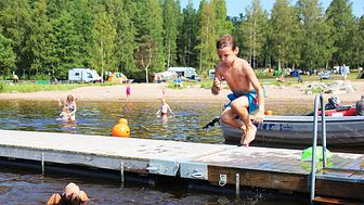 Arvika Swecamp Ingestrand, en av mer än 100 campingplatser som nu går att boka inför 2018 på Camping.se.