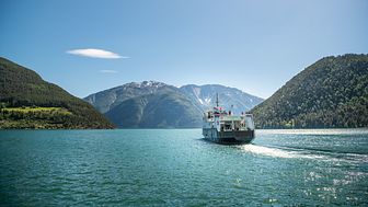 Sesongstart for fjordcruise på Sognefjorden den 15. juni