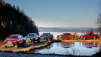 Ford Ranger er årets mest solgte pickup i Norge 