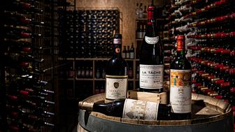 Prestigeviner med upp till 30 års klanderfri lagring har nu uppnått perfekt mognad i vinkällaren på The Winery Hotel.