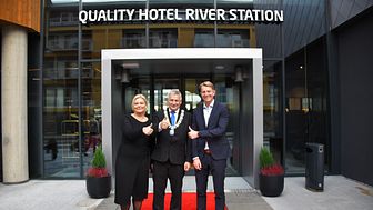 Quality Hotel River Station åpner endelig dørene