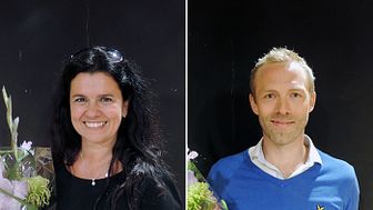 Lärarna Isabella Kronvall, Rudbecksgymnasiet och Anders Österberg Gumaeliusskolan