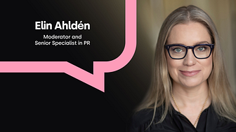 Meet the moderator of Mynewsday 2021 - Elin Ahldén