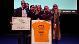  Halmstads kommun Hemvårdsförvaltningen, vinnare av Årets Initiativ 2019