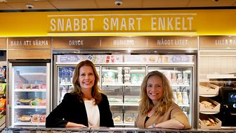 Maria Isaksson, affärsutvecklingschef och Mariette Kristenson, VD, Reitan Convenience Sweden AB 
