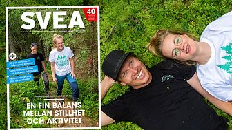Följ med till Ragnerudssjöns Camping och Stugby i senaste numret av tidningen SVEA. Foto: Daniel Stiller / Bildbyrån