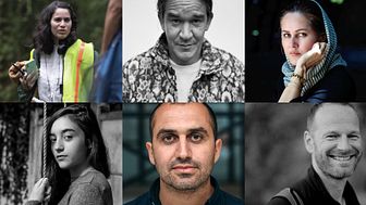 Pictures of Nathalie Álvarez Mesén, Daniel Espinosa, Sahraa Karimi, Luàna Bajrami, Hogir Hirori and Joachim Trier who will all be available for press during the Stockholm Film Festival 2021.