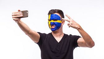 Matchen i mobilen: Datatrafiken exploderade inför Sveriges avspark