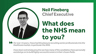 WHAT THE NHS MEANS TO FINEGREEN - NEIL FINEBERG