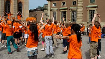 Sveriges skolbarn springer för Astrid Lindgrens barnby