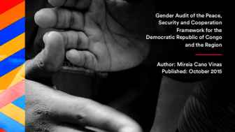 Gender Audit of the Peace, Security and Cooperation Framework for the Democratic Republic of Congo and the Region