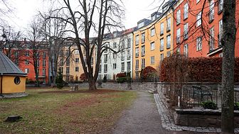 Kvarter från Sankt Eriksområdet i Stockholm.