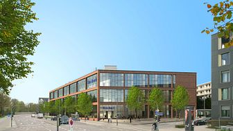 Ed. Züblin AG is building the basic shell for the new corporate headquarters of Max Rischart’s Backhaus KG in Munich. Copyright: kiessler architekten GmbH