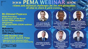 The centrepiece of the 90-minute webinar will be presentations delivered by five keynote speakers which will be moderated by Pat O’Leary, PEMA Head of Technology.