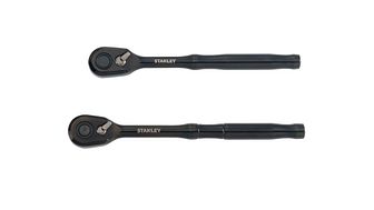 The STANLEY® 120 Tooth Ratchet is an innovative addition to the comprehensive line of automotive tools and are available in two open stock models: 3/8” and 1/2” Drive in black chrome (Model numbers STMT81207: 3/8” and STMT81208: ½”).