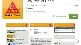 Sika's Product Finder App