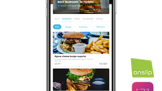 Onslip erbjuder en lösning på restaurangkrisen i samarbete med Takeaway-appen WEIQ.