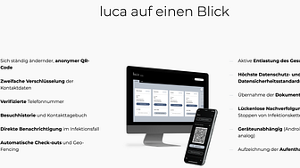 Die "luca"-App