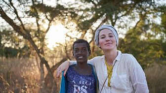Jeannine Michaelsen mit Viva con Agua in Äthiopien