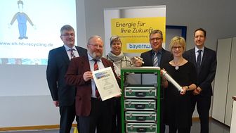Bayernwerk erhält als „Sammler der ersten Stunde“ einen Lernzirkelwagen für seine Ausbildung