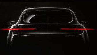 Ford afslører konceptbillede af ny Mustang-inspireret elbil