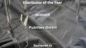 publitec gewinnt den InAVation Award „Distributor of the Year 2015“