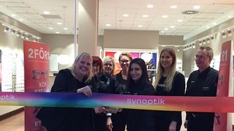 Synoptik öppnar ny butik i Avion Shopping i Umeå – inviger glasögoninsamling till Optiker utan gränser