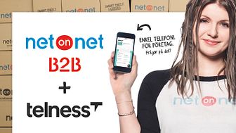 NetOnNet inleder samarbete med telekomspecialisten, Telness