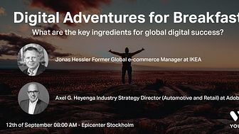 The speakers at this years "Digital Adventures for Breakfast"
