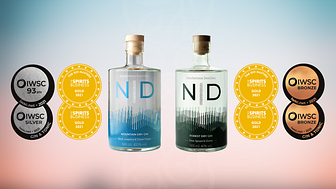 Norrbottens Destilleri tilldelas ytterligare priser i internationella tävlingar.