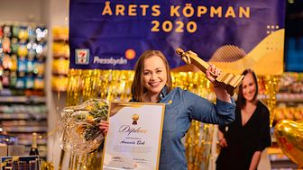 Amanda Blok, Årets köpman Pressbyrån 2020